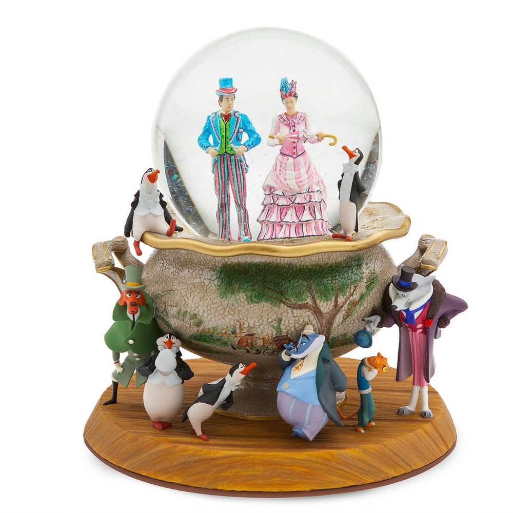 Disney Mary Poppins Returns Certificate with Colorful Skyline Art